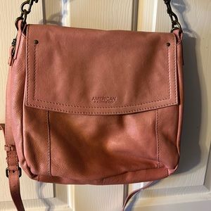 American Leather Co Lawton Convertible Shoulder Bag